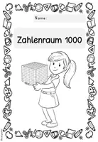 Vorschau - Arbeitsblätter - Zahlenraum 1000 - Seite 3