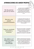 Vista previa - Hojas de trabajo - AFIRMACIONES - página 2