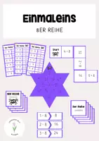 Vorschau - Spiele - Einmaleins Spiele - 8er Reihe - Deckblatt