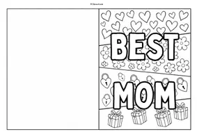 Vorschau - Mal- und Bastelvorlagen - Mother's Day: Karten im Pop Art Stil (Muttertag Englisch) - Seite 2