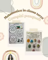 anteprima - Esercizi - Matematica pasquale classe terza - Pagina di copertina