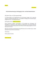 Vorschau - Anderer Materialtyp - Elternarbeit: Brief Einverständniserklärung Aufnahme Fotos - Deckblatt