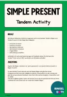 Vorschau - Arbeitsblätter - Simple Present Tandem Activity - Seite 1