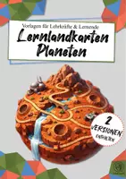 Vorschau - Anderer Materialtyp - BONUS Lernlandkarten 3D Planeten - Deckblatt