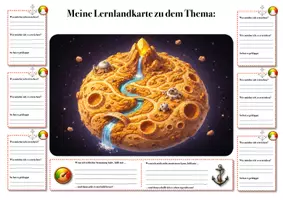 Vorschau - Anderer Materialtyp - BONUS Lernlandkarten 3D Planeten - Seite 3