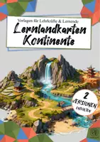 Vorschau - Anderer Materialtyp - BONUS Lernlandkarten Kontinente - Deckblatt
