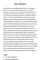 Vorschau - Stundenentwürfe - Sachtexte Grundschule. Lesetexte mit Fragen & Quiz. Tiere, Weltall, Meer, Wald & Körper - Seite 2