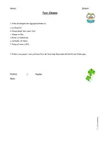 Vorschau - Arbeitsblätter - Chemie Test Aggregatzustände - Seite 2