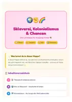 Vorschau - Stationenlernen - 🌍 Lernmappe: Sklaverei, Kolonialismus - Seite 1