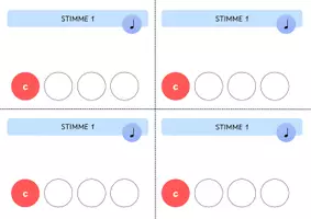 Vorschau - Arbeitsblätter - Einfacher Blues für Boomwhackers mit Begleit-Audios (MP3) - Seite 2