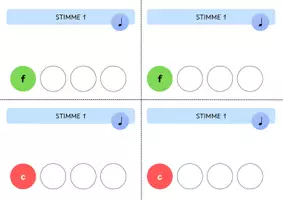 Vorschau - Arbeitsblätter - Einfacher Blues für Boomwhackers mit Begleit-Audios (MP3) - Seite 3