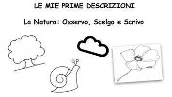 anteprima - Flashcard - Flashcard gli elementi della natura (1) - Pagina di copertina