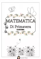 anteprima - Altro tipo di materiale - Matematica di primavera-classe prima - Pagina di copertina