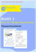 Vorschau - Arbeitsblätter - Das 12-taktige Bluesschema in F-Dur am Beispiel von „Othelia“ von Yusef Lateef - Deckblatt