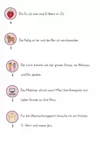 Vorschau - Arbeitsblätter - Sätze verbessern : Merkwörter - Seite 2