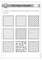 Vorschau - Arbeitsblätter - Frühblüher Frühlingsbild basteln im Frühling Kunst Grundschule Bastelvorlagen - Seite 3