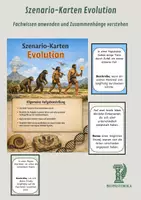 Vorschau - Arbeitsblätter - Szenario-Karten Evolution – Fachwissen anwenden und Zusammenhänge verstehen - Deckblatt