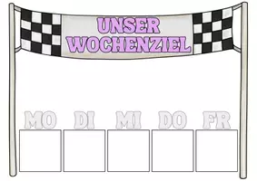 Vorschau - Poster - Wochenziel / Ziel der Woche mit Verstärkerglas (individuell) - Seite 3