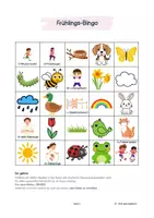 Vorschau - Arbeitsblätter - Frühlings-Bingo: Bewegung und Wahrnehmung für Grundschule & Ganztag - Seite 3