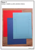 anteprima - Materiale per pittura e bricolage - Biglietto per la Festa del Papà con cravatta origami - Pagina 3