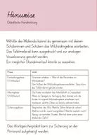 Vorschau - Unterrichtsreihen - Unterrichtsreihe 'Unsere Zähne': Das Milchzahngebiss - Seite 1