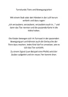 Vorschau - Spiele - Turnstunde Tiere und Bewegungsarten - Seite 1
