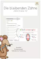 Vorschau - Unterrichtsreihen - Unterrichtsreihe 'Unsere Zähne': die bleibenden Zähne - Deckblatt