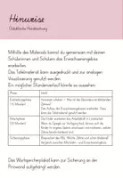 Vorschau - Unterrichtsreihen - Unterrichtsreihe 'Unsere Zähne': die bleibenden Zähne - Seite 1