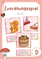 Vorschau - Spiele - Zuordnungsspiel - Herbst (Freiarbeit - Lesen) - Deckblatt