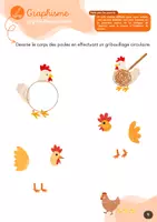 Aperçu - Feuilles d'exercices - Livret d'activités - Spécial Pâques PS (3 à 4 ans) - Page 3