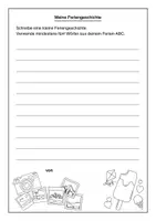 Vorschau - Arbeitsblätter - Ferien-ABC & Feriengeschichte (Klasse 3-6) - Seite 3