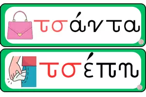 Προεπισκόπηση - Flashcards - Οπτικοποιημένο λεξιλόγιο Ενότητας 6 Α Δημοτικού "Το χαμένο κλειδί" - Σελίδα 2