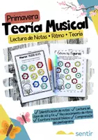 Vista previa - Juegos / Gamificación - Actividades de Música Primavera | Notas, Figuras y Teoría - Portada