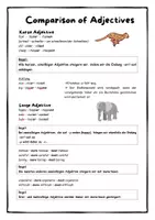 Vorschau - Stundenentwürfe - Comparison of Adjectives – Steigerung von Adjektiven im Englischen: Regeln, Übungen & Präsentation - Seite 1