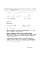 Vorschau - Klassenarbeiten - Klassenarbeit 12. Klasse Gymnasium GK (Integralrechnung) -2- - Seite 1