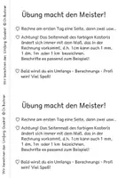 Vorschau - Arbeitsblätter - Arbeitsheft Wir berechnen den Umfang beim Quadrat - Seite 2