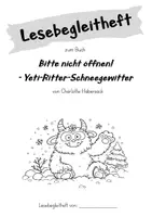 Vorschau - Unterrichtsreihen - Lesebegleitheft zum Buch Bitte nicht öffnen!
- Yeti-Ritter-Schneegewitter - Seite 1