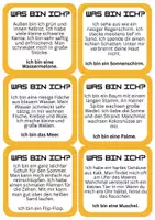 Vorschau - Stationenlernen - Was bin ich? Sommer-Rätselkarten - Seite 2