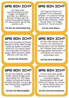 Vorschau - Stationenlernen - Was bin ich? Sommer-Rätselkarten - Seite 3