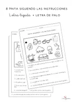 Vista previa - Hojas de trabajo - PACK comprensiones lectoras frase simple. - página 1