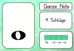 Vorschau - Bildkarten - Notenwerte Bildkarten - visualisieren - Seite 2