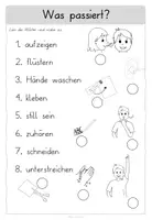 Vorschau - Arbeitsblätter - Erste Wörter lernen - Arbeitsblätter Grundwortschatz 1 - Seite 2