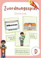 Vorschau - Spiele - Zuordnungsspiel - Einschulung (Freiarbeit - Lesen) - Deckblatt