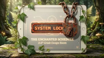 Vorschau - Spiele - Escape Room 6. Klasse – Fächer Spiel | Digital & No Prep - Seite 1