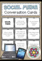 Vorschau - Stationenlernen - Social media - Conversation Cards - Deckblatt