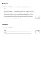Vorschau - Arbeitsblätter - Wortarten Test - Seite 1