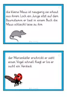Vorschau - Aufgabenkarten - Satzgrenzen erkennen und Punkte setzen 2 - Grundschrift - Seite 2
