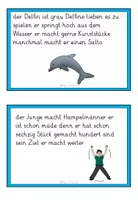 Vorschau - Aufgabenkarten - Satzgrenzen erkennen und Punkte setzen 2 - Grundschrift - Seite 3