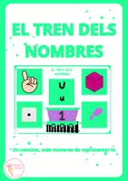 Vista previa - Tarjetas / Manipulativos - El tren dels nombres🚂🔢 - página 1