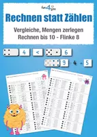 Vorschau - Arbeitsblätter - Rechnen statt Zählen - Würfelbilder - ZR10 - Flinke 8 - Deckblatt